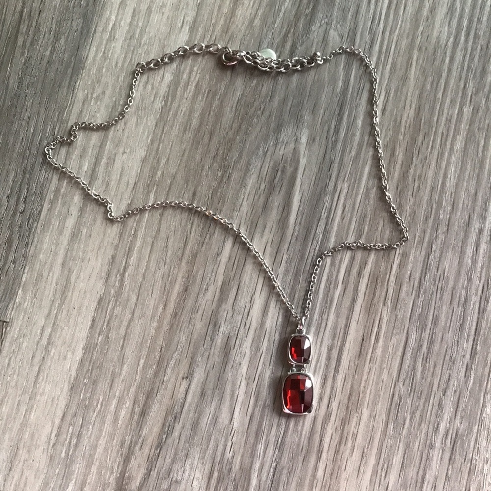New Swarovski necklace red crystal